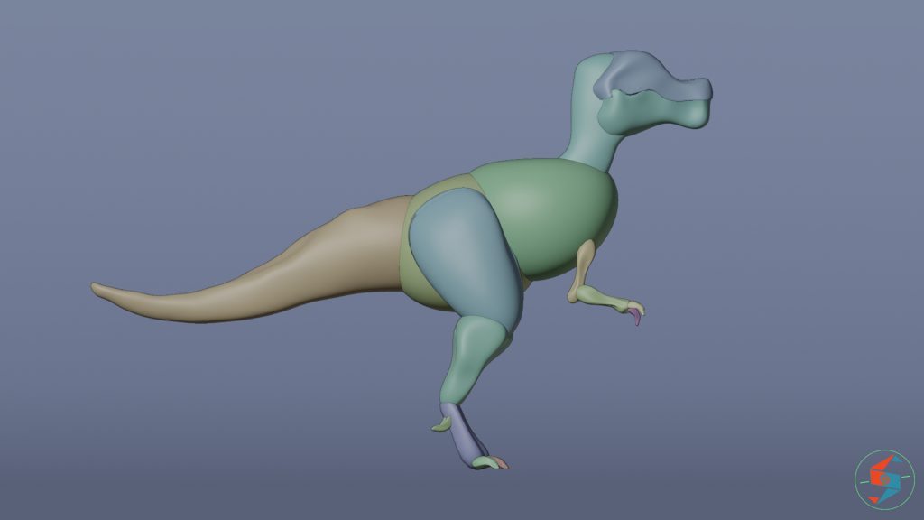 Dino Time_Sculpt WIP 01